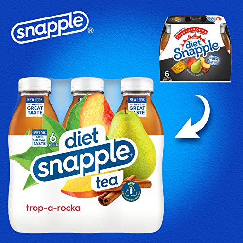 Snapple Zero Sugar Trop-a-Rocka  Bottled Tea Drink  16 Fl Oz  6 Bottle thumbnail