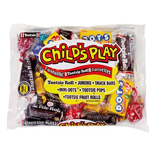 Tootsie Roll (1) Bag Child's Play - Funtastic Tootsie Roll Favorites Halloween Candy Assortment - Juniors, Snack Bars, Mini-Dots, Pops, Fruit Chews -