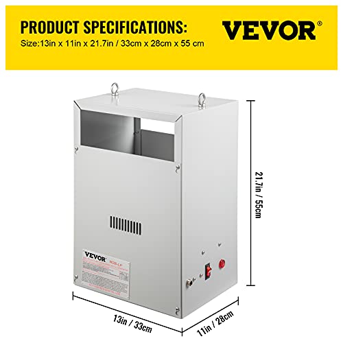 VEVOR CO2 Burner, 2 Brass Burner CO2 Generator for Plant, Liquid Propane LP Carbon Dioxide Generator, 5588 BTU/Hr, Built-in Electronic Ignition, for G thumbnail