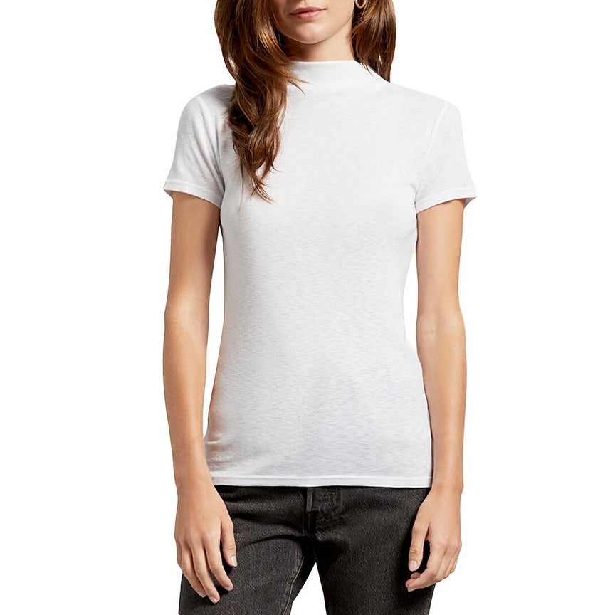 Michael Stars Judy Mock Neck T-Shirt