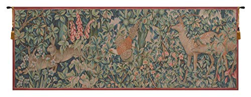 Wall Art Wholesale Rabbit  Pheasant  and Doe French Tapestry WW-11808-15723
