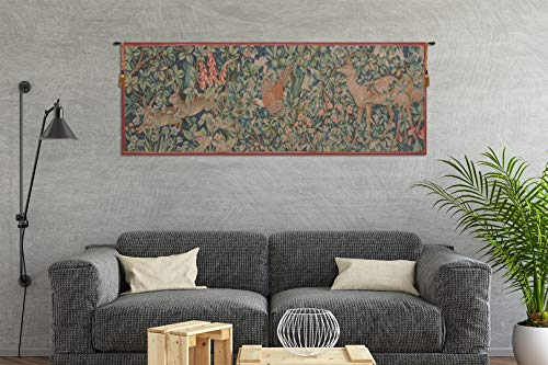Wall Art Wholesale Rabbit  Pheasant  and Doe French Tapestry WW-11808-15723 thumbnail
