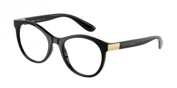 Dolce&Gabbana DG 5075 501, Including Lenses, ROUND Glasses, FEMALE