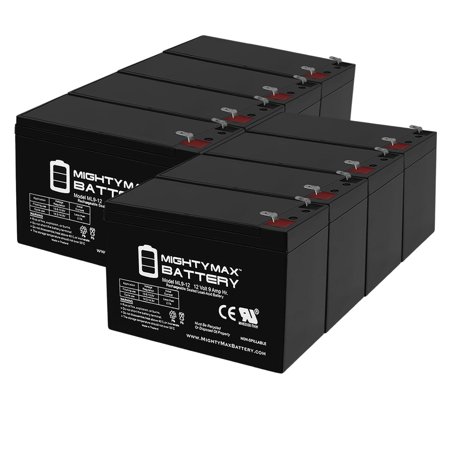 12V 9Ah SLA Replacement Battery for CyberPower 1500 AVR - 8 Pack