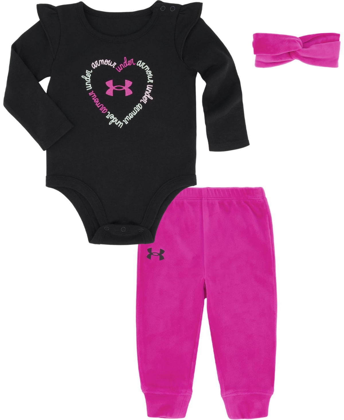 Under Armour Size 6-9M Tbd Take Me Home Set in Black