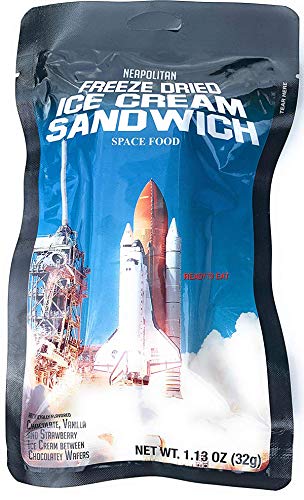 LuvyDuvy Freeze-Dried Neapolitan Ice Cream Sandwiches (chocolate-Vanilla-Strawberry) - 4-Pack thumbnail