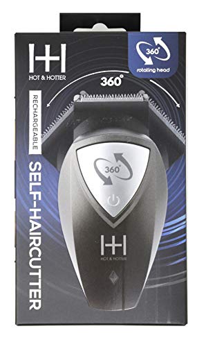 Hot and Hotter Rechargeable Self Hair Cutter 360° Rotating Head thumbnail