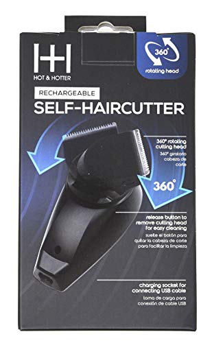 Hot and Hotter Rechargeable Self Hair Cutter 360° Rotating Head thumbnail
