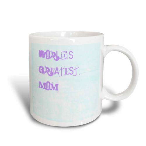 Pink Worlds Greatest Mom Mothers Day 11oz Mug Mug-29363-1