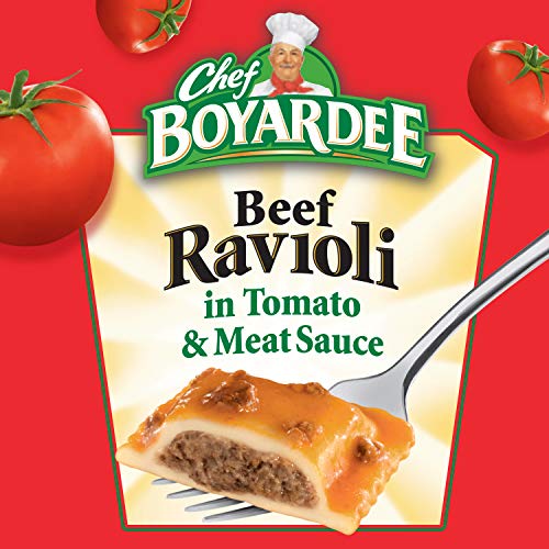 Chef Boyardee Beef in Tomato & Meat Sauce Ravioli, 7.5 Oz. (Pack of 12) thumbnail