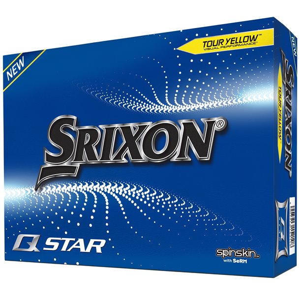 Photo 1 of Srixon Q Star Premium Golf Balls Yellow 12 Pieces