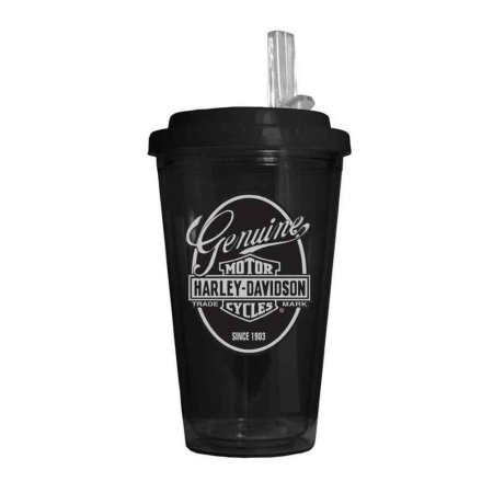 Harley-Davidson Drinkware Travel Cup, Genuine Bar & Shield, Black HD-GEN-1744, Harley Davidson