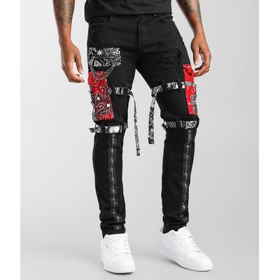 PREME Buffalo Skinny Stretch Jean - Blue 33/34, Men's