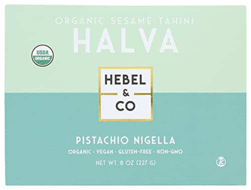 PISTACHIO NIGELLA SESAME TAHINI HALVA, PISTACHIO NIGELLA