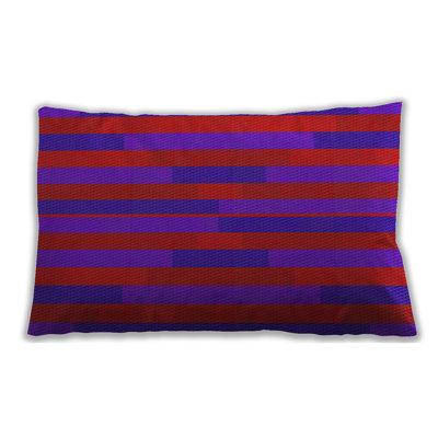 Bungalow Rose Patterned 1128 Throw Pillow Microsuede in Blue/Indigo/Red, Size 13.0 H X 19.0 W X 3.0 D in | Wayfair 48F0D7047C7D4020B745C48469476003