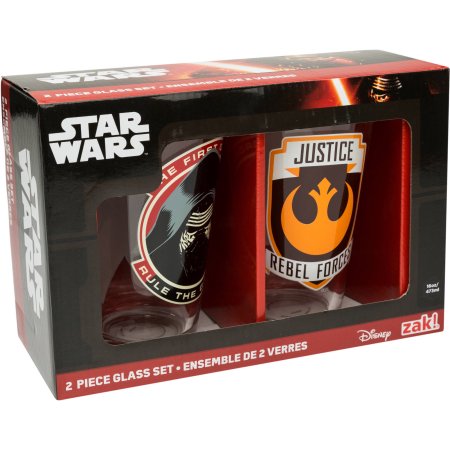 Star Wars the Force Awakens 10-Ounce Juice Glasses, 2-Pack