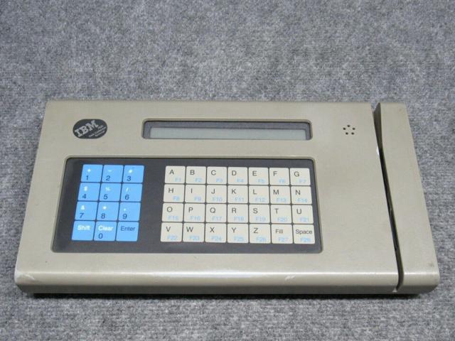 Recertified - Ibm Model 7525 Vintage Data Collection Terminal/Card Swipe 33F7080 7525-002