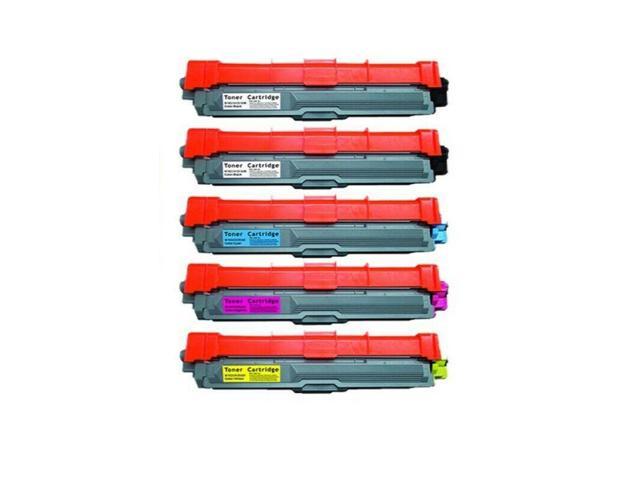 MB 5xToner per Brother TN241 TN245 - MFC-9140 CDN MFC-9142 CDN MFC-9332 CDW No Orig