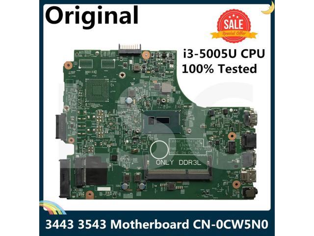Lsc-placa-mãe Para Computador Laptop Dell, Inspiron 3443 3543, 0cw5n0, Cw5n0, Fx3mc Com Cpu Sr244