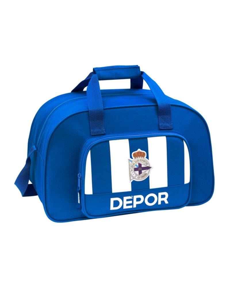Borsa Da Palestra R. C. Deportivo De La Coruña Azzurro Bianco (23 L)