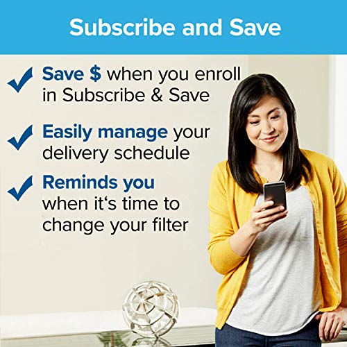 Filtrete 24x24x1, AC Furnace Air Filter, MPR 300, Clean Living Basic Dust, 6-Pack (exact Dimensions 23.81 X 23.81 X 0.66)