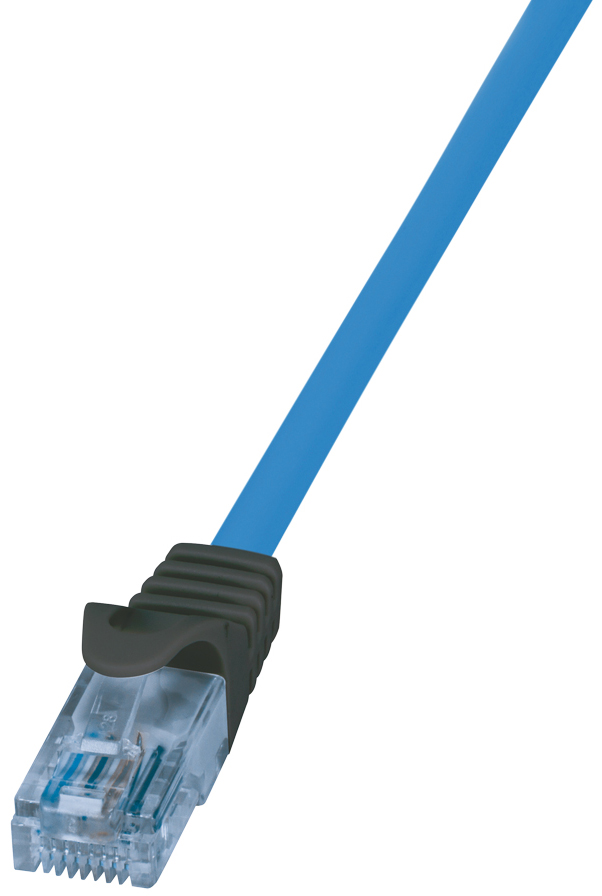 LogiLink CPP001 Networking Cable Blue 1 M Cat6a U/UTP (UTP)