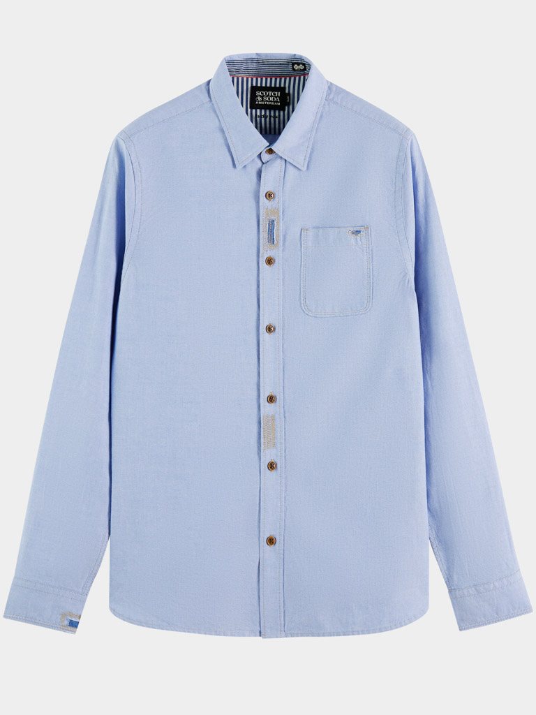 Scotch & Soda Two-tone Repaired Long-sleeved 164570/0765
