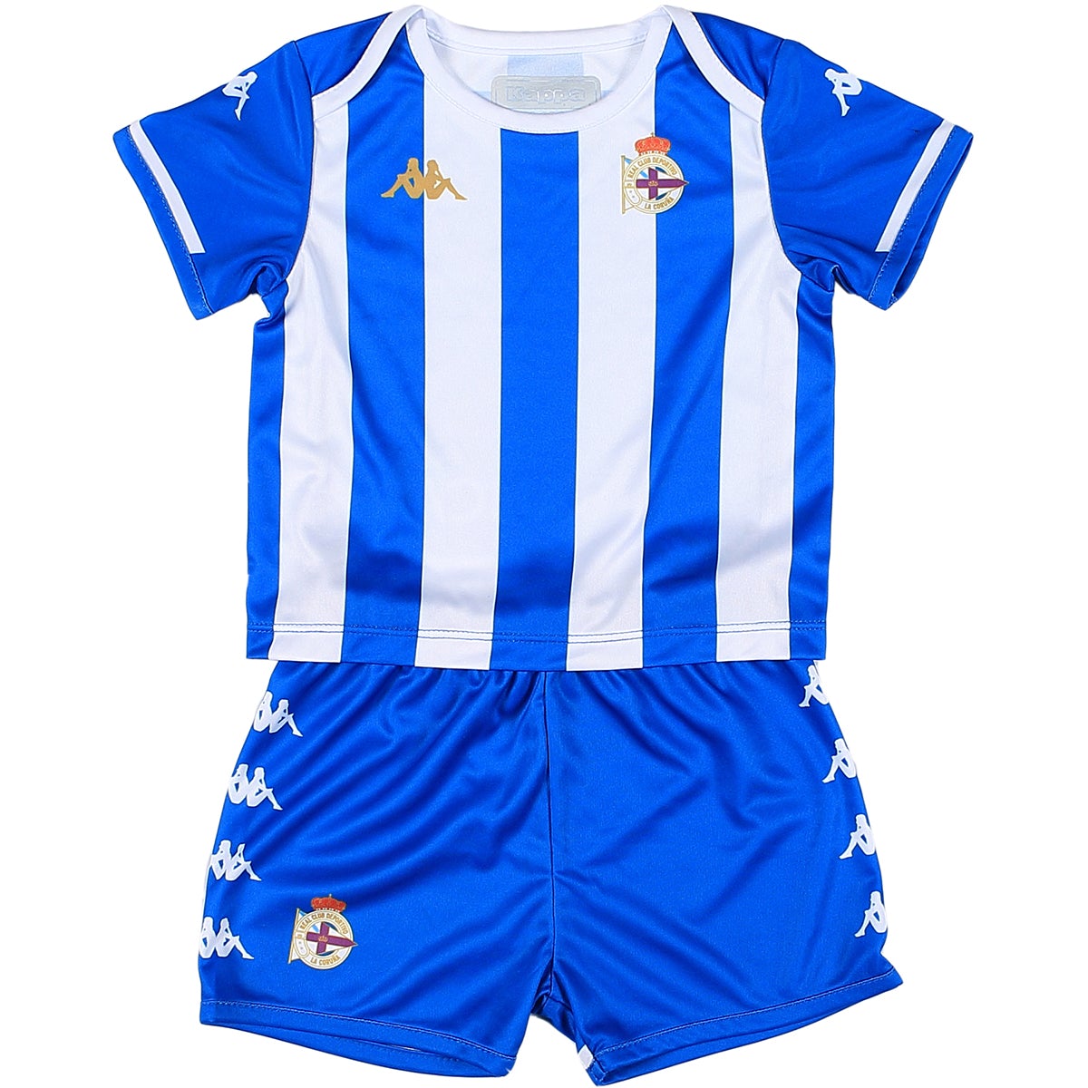Ensemble Kombat Baby Kit Home RCD La Coruña Bleu Enfant