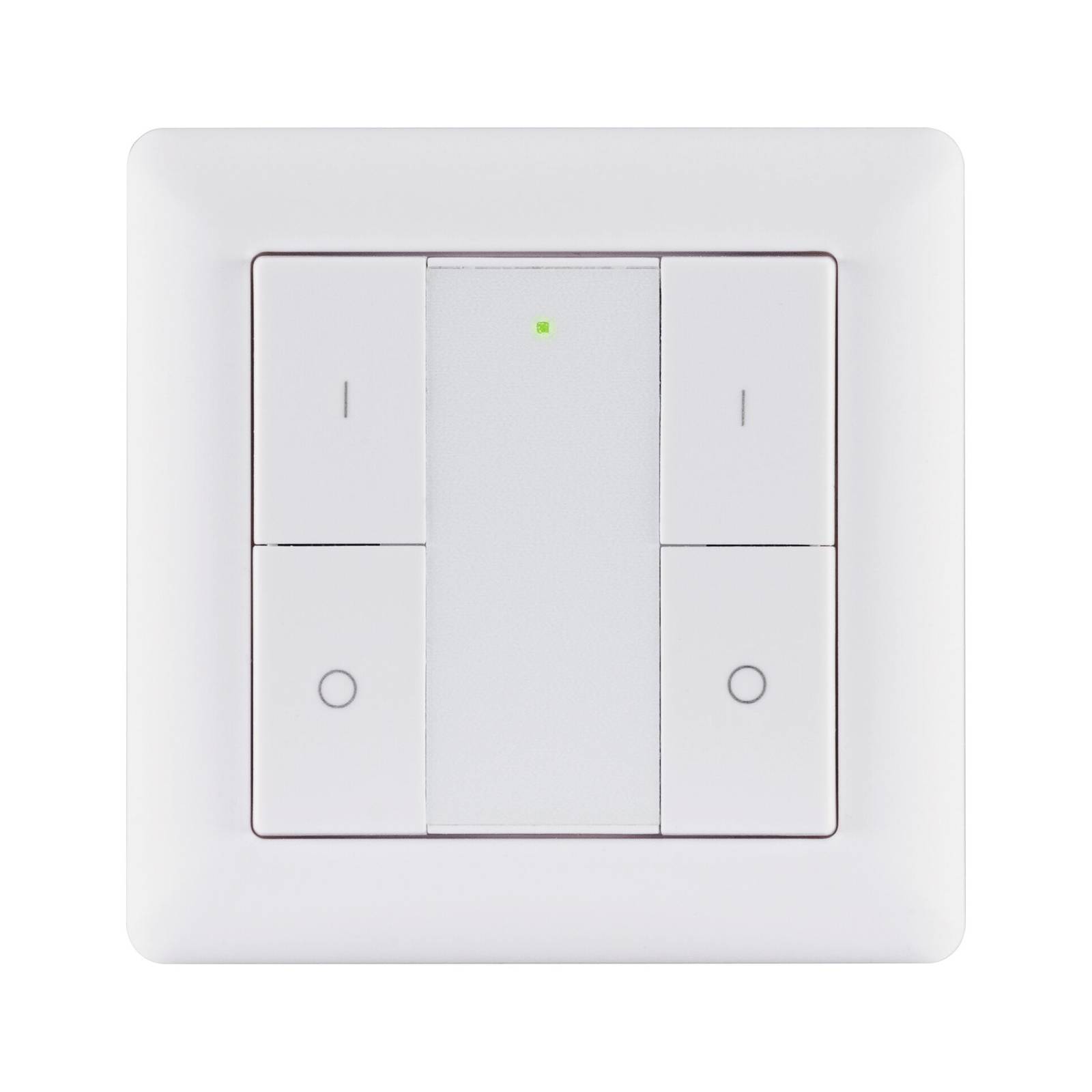 Paulmann 50134 SH ZB Wall Switch Smart Zigbee on/Off Dimmer White thumbnail
