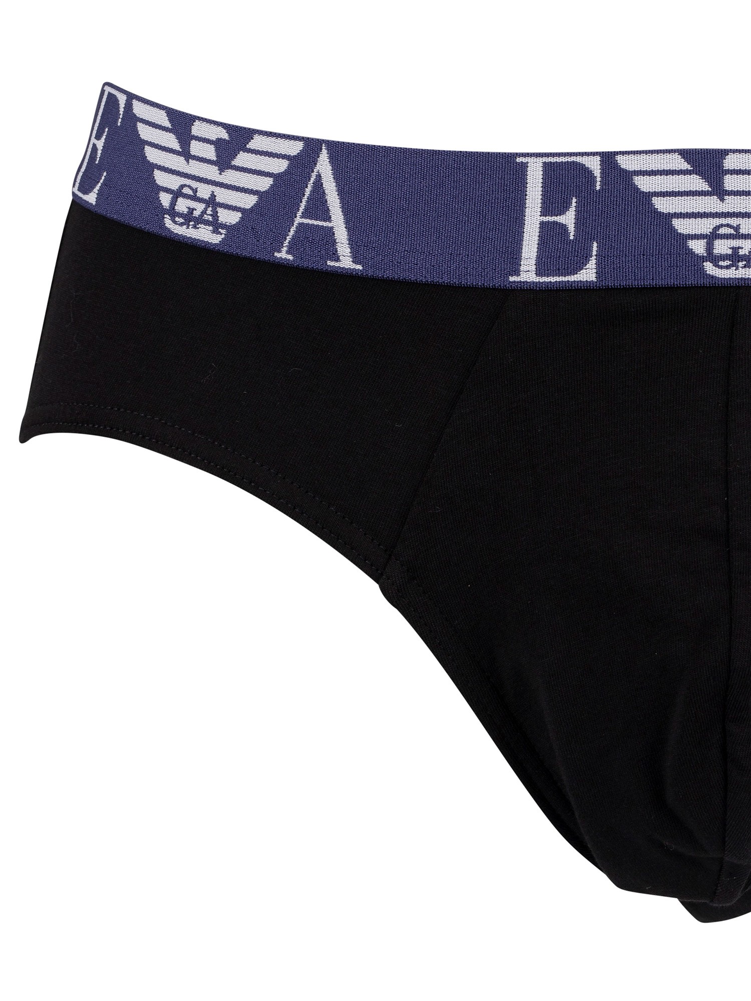 Emporio Armani Monogram 3-Pack Brief 111734-21320 thumbnail