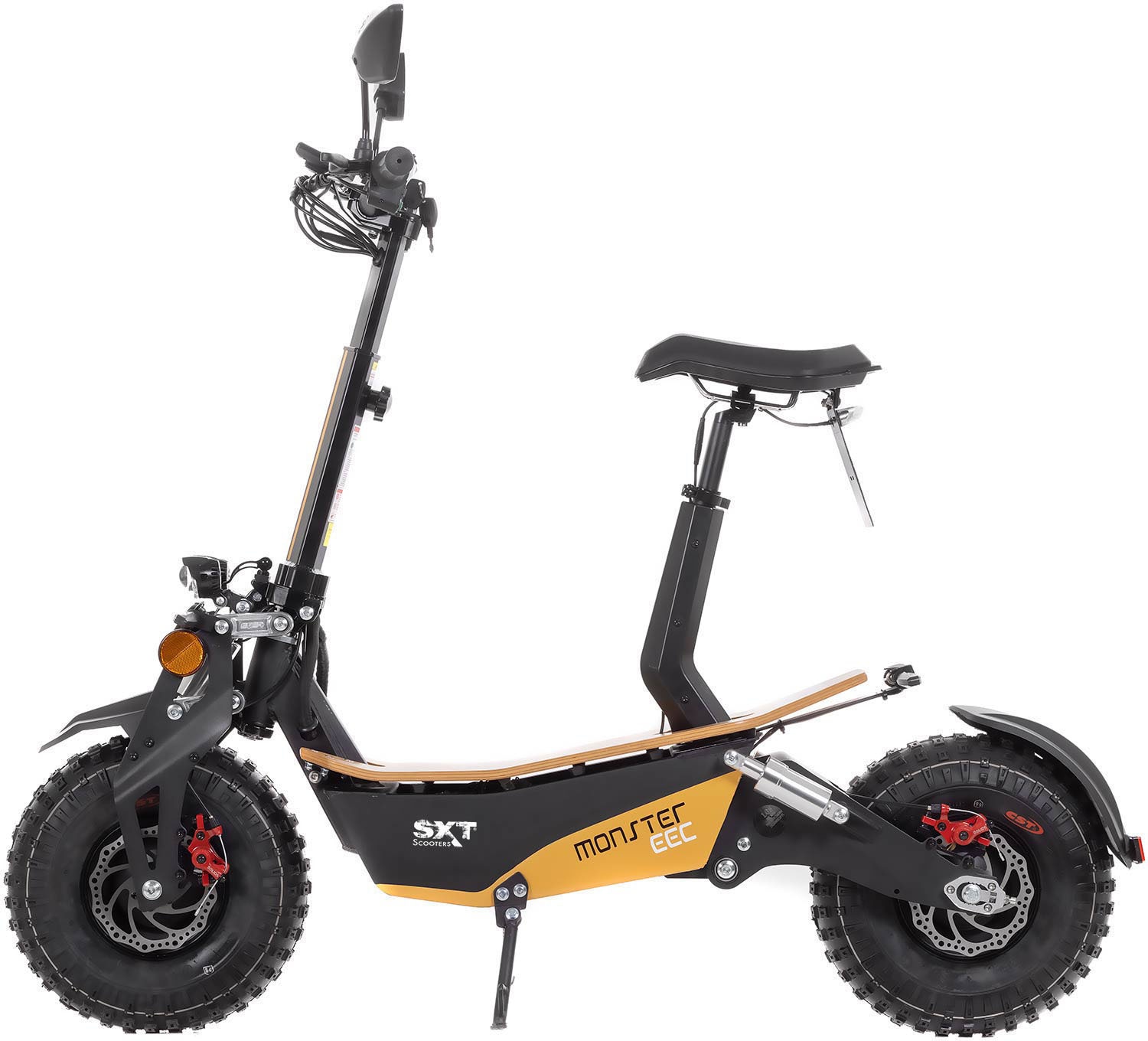 SXT Scooters E-Motorroller »Monster EEC Mit Blei Akku«, 2000 W, 45 Km/h, 30 Km