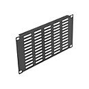 Delock - Halterungs-Belüftungsplatte (horizontal) - Rack Montierbar - Schwarz - 3U - 25,4 Cm (10) (66841) thumbnail