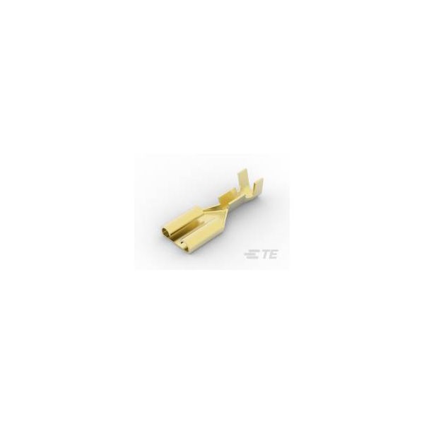 TE Connectivity 41771-1 FASTON Terminal REC 22-18 AWG BR