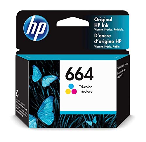Cartridge HP 664 (F6V28AL) Color for Printer HP Deskjet Ink Advantage 1115, 2134, 2135, 2675, 3635, 3775, 3785, 3787, 3789, 3835, 4535, 4675, 5075, 52