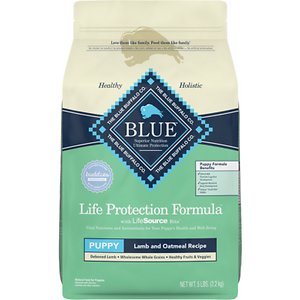 Blue Buffalo Life Protection Formula Puppy Dry Dog Food  Lamb & Oatmeal  5 Lbs