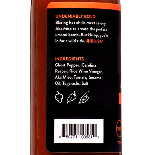 Bravado Spice  Hot Sauce AKA Miso Ghost Reaper  5 Fl Oz thumbnail