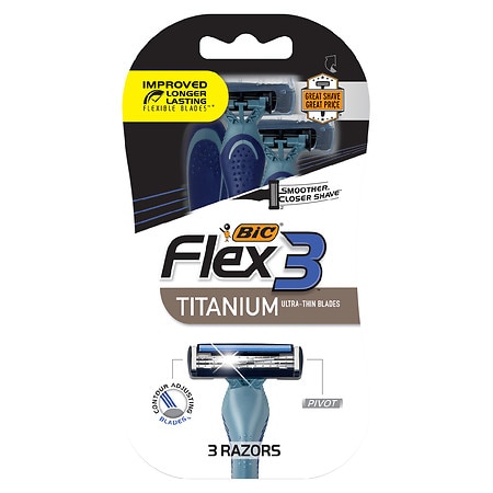 Bic Disposable Razors - Flex3 - 3 Razors