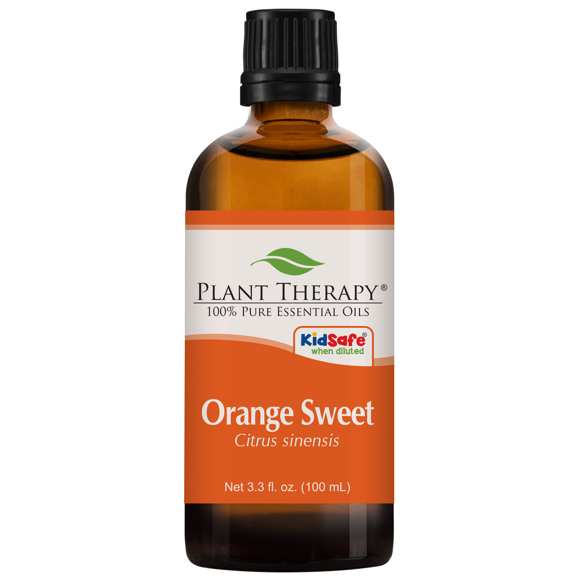 Plant Therapy Sweet Orange Essential Oil 100% Pure  Undiluted  Natural Aromatherapy  Therapeutic Grade 100 ML (3.3 Oz)