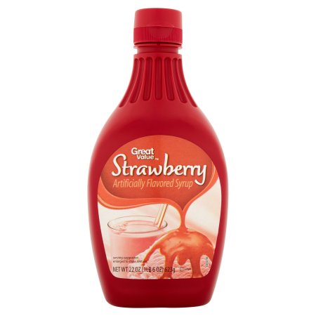 Great Value, Syrup, Strawberry Image