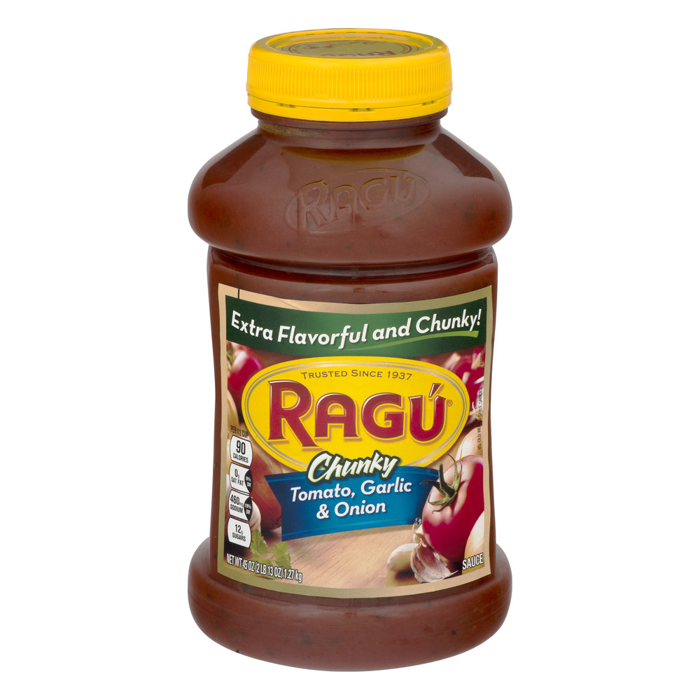 Ragu Chunky Tomato, Garlic & Onion Pasta Sauce - 45oz
