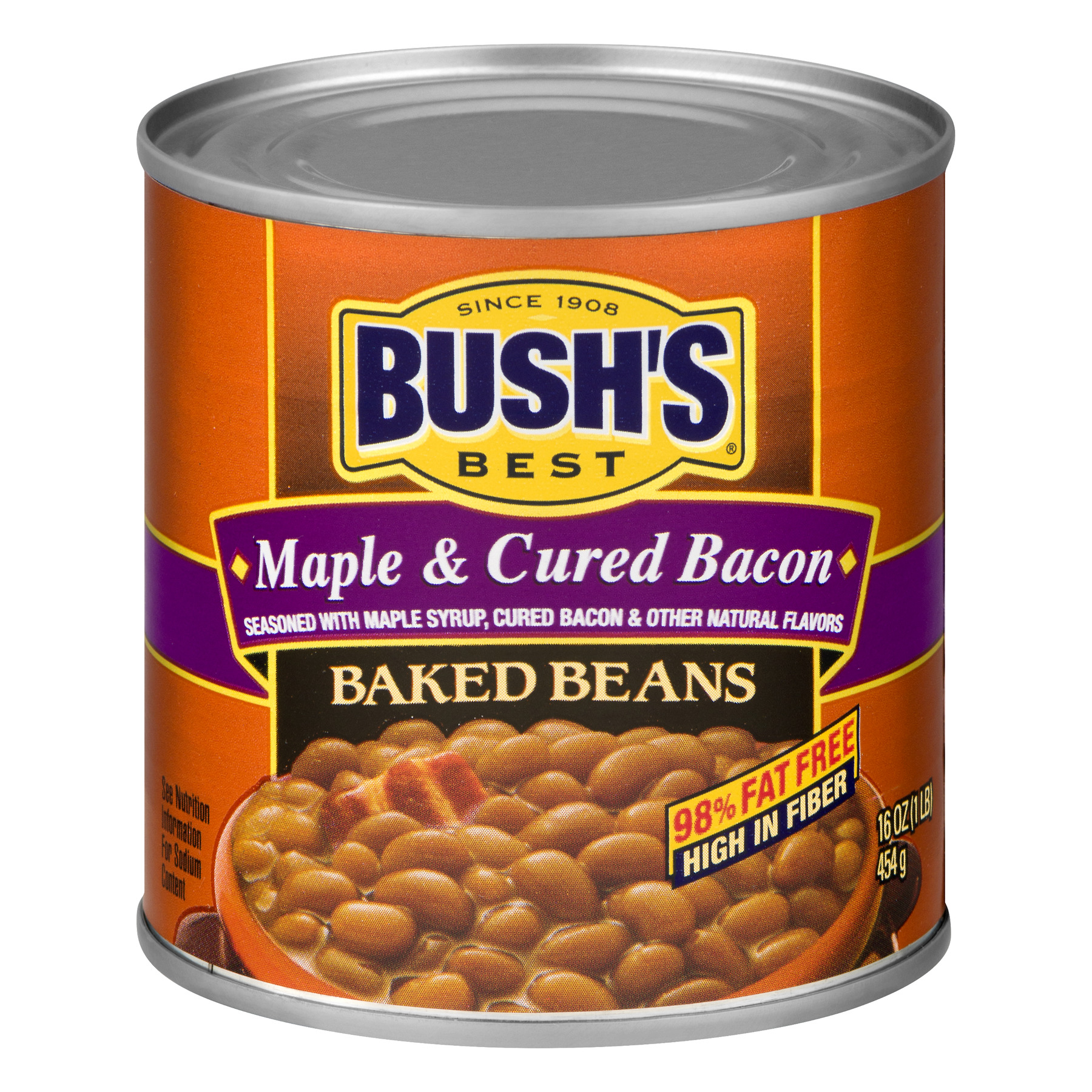 Bush's Maple Cured Bacon Baked Beans - 16oz