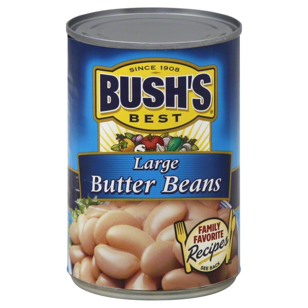 Bush S Large Butter Beans Beans  Canned Butter Beans  16 Oz Can
