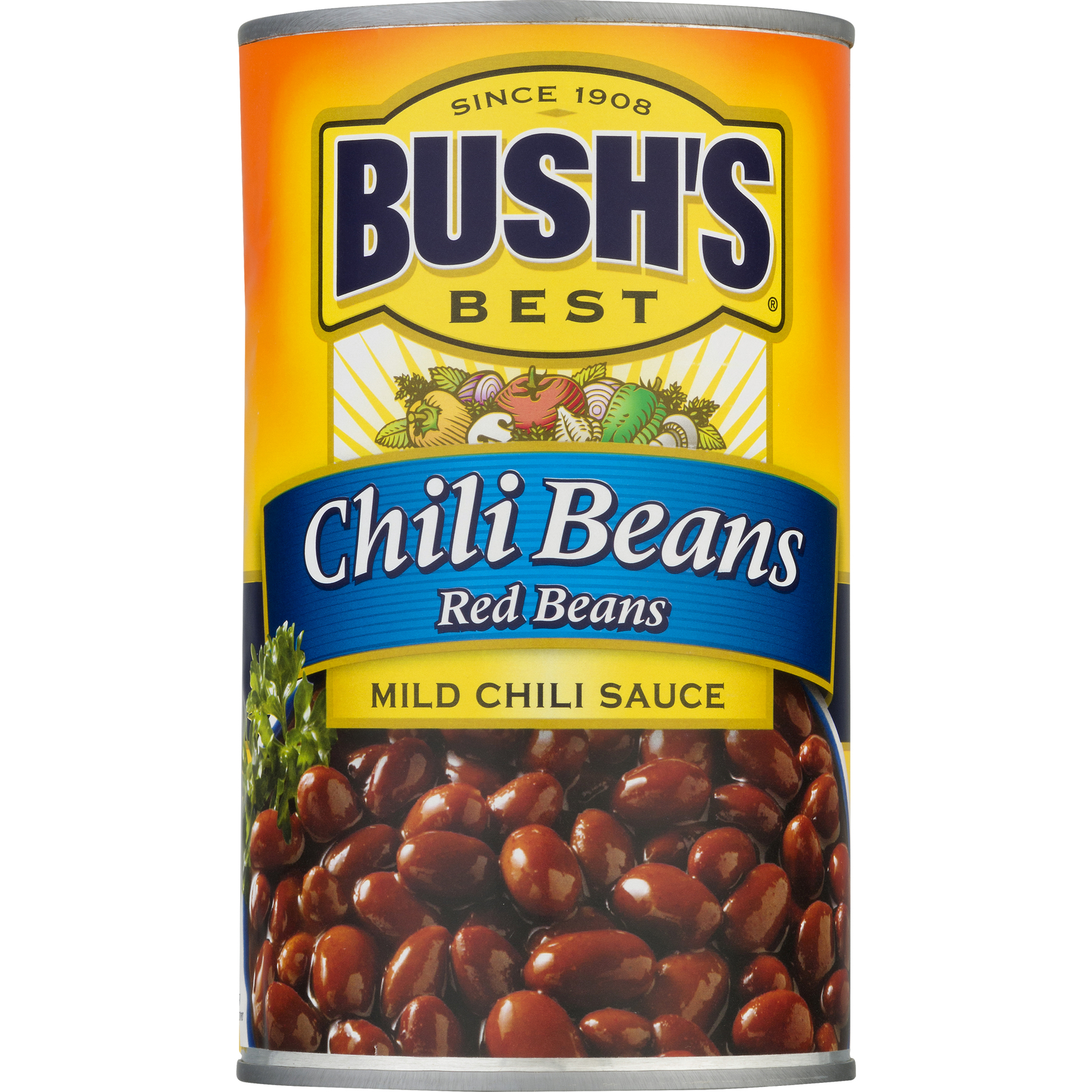 Bush S Chili Beans  Canned Red Beans in Mild Chili Sauce  27 Oz Can