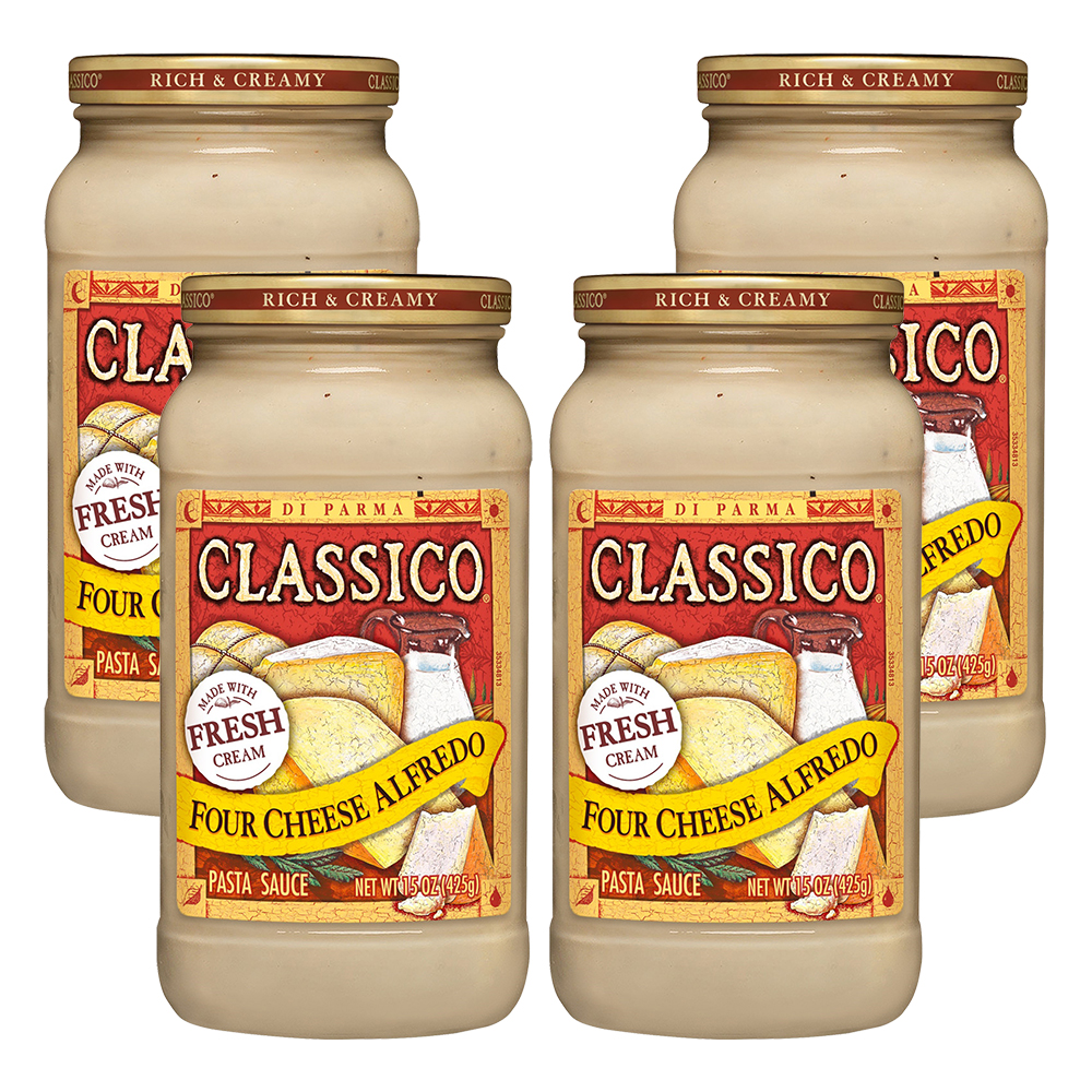 Classico Four Cheese Alfredo Pasta Sauce - 15oz