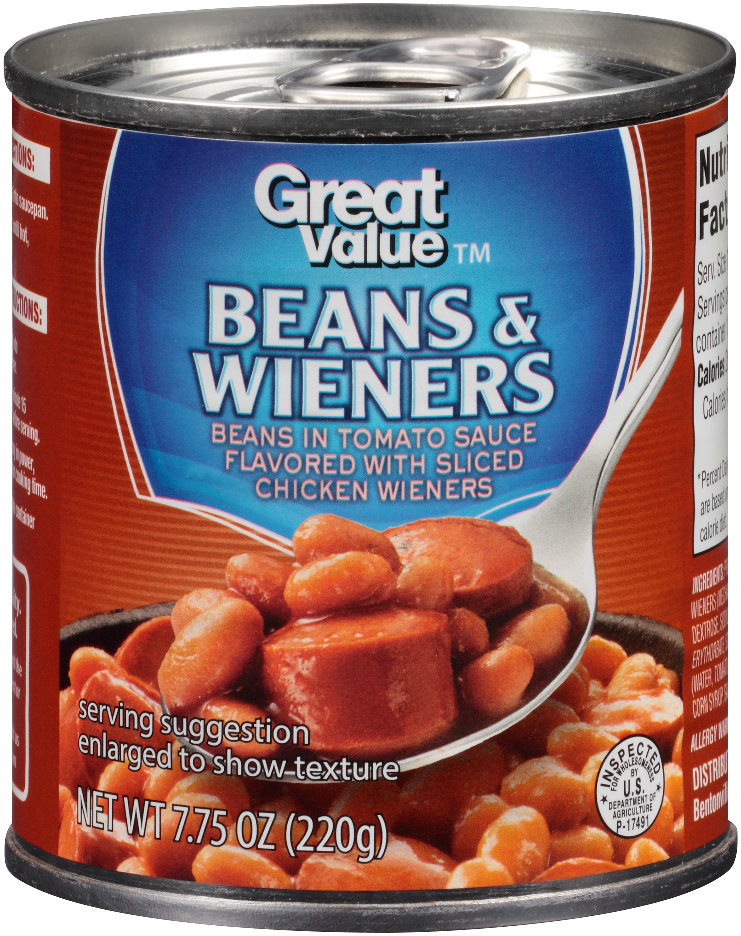 (6 Pack) Great Beans & Franks, 7.75 Oz Image