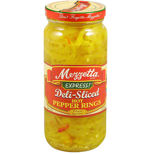 Mezzetta Hot Banana Pepper Rings - 16oz