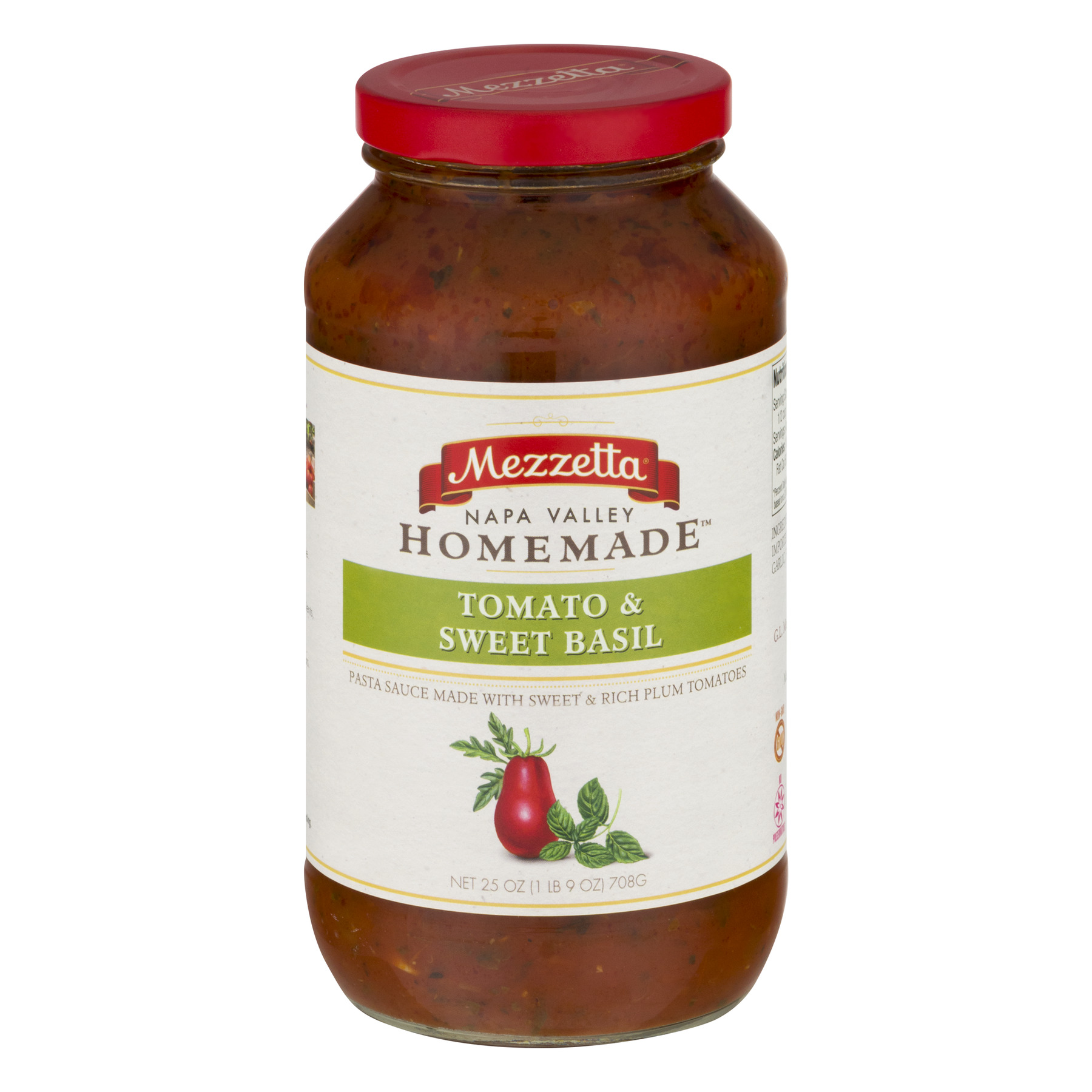 Mezzetta Pasta Sce Tomato Basil 6X709ML