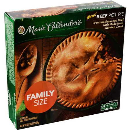 MARIE CALLENDERS Family Size Beef Pot Pie, 37 OZ