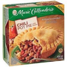 Chili Pot Pie with Beans