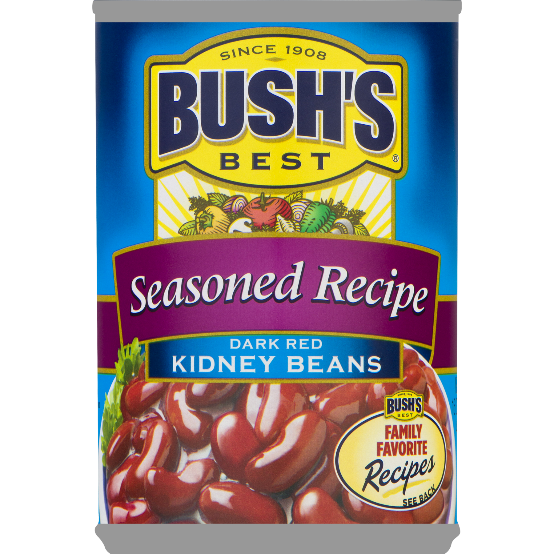 Seasoned Recipe Dark Red Kidney Beans
